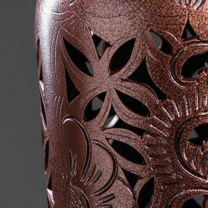 Ваза напольная "Ксения", бронза, 74 см, керамика