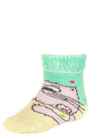 Плюшевые носки для младенцев, без пятки
