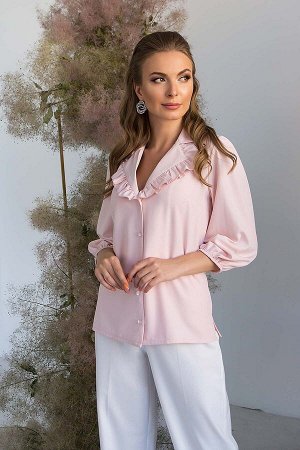 Блуза "AZ-384" (пудровый)