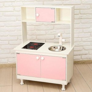 Игровая мебель «Кухонный гарнитур SITSTEP», цвет розовый