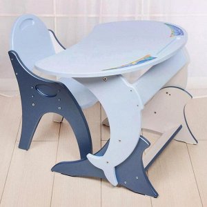 Набор мебели регулируемый «Дельфин»: стол, стул