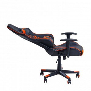 Кресло игровое Hanoi черно-оранжевое