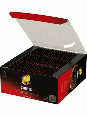 Чай Curtis Delicate Black 1.7*25пак (1/12) черный сашет 101013/102202