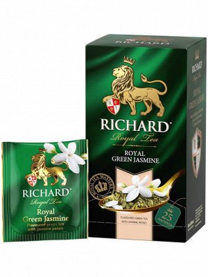 Чай Richard Royal Green Jasmine 2*25пак (1/12) зеленый с жасмином