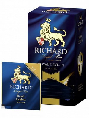 Чай Richard Royal Ceylon 2*25пак (1/12) черный 610600/102178