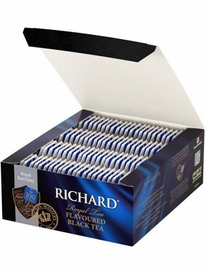 Чай Richard Royal Earl Grey 2*100пак (1/6) черный с бергамотом 610250/102185