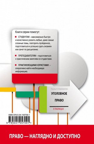 Бриллиантов А.В. Уголовное право в таблицах и определениях. 2-е издание, исправленное и дополненное