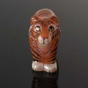 Сувенир "Тигр уссурийский", 8,5х12,5 см, селенит