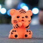 Мыло фигурное &quot;Тигруля малыш&quot; оранжевый, 45гр