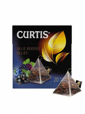 Чай Curtis Blue Berries Blues/Ягодный Блюз 1.8*20пак (1/12) пирамид. черн. аром. 100433/102205