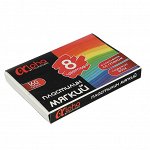 ClipStudio Пластилин мягкий, 8 цв. 160г &quot;Альфа&quot;, со стеком, в картонной коробке с выб.лаком, ПРЕМИУМ
