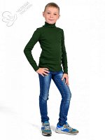 Водолазка х/б тёмно-зеленый