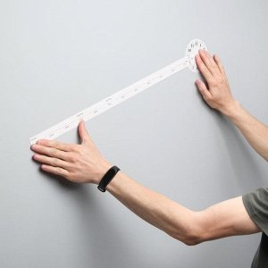 Часы-наклейка DIY "Акстелл", плавный ход, d=70 см