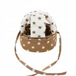 25950 Шлем для защиты головы &quot;Brown Stars / White Stars&quot;
