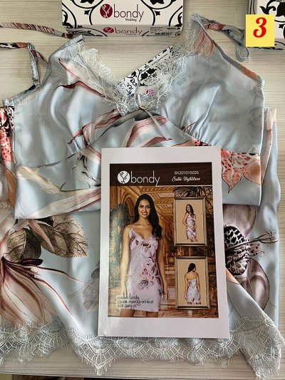 Сорочка женская Satin Orchide ментол