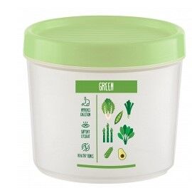Банка для сыпучих продуктов 0,8л и СВЧ [VITALINE] САЛАТНЫЙ