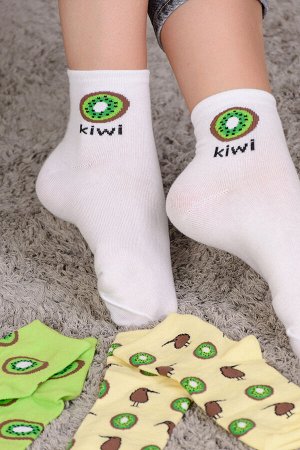 Носки детские "Киви" (комплект 3 пары)