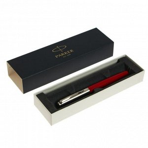 Ручка-роллер Parker Jotter Original T60 Red CT F, 0.5 мм, корпус из нержавеющей стали/пластиковый, чёрные чернила (R2096909)