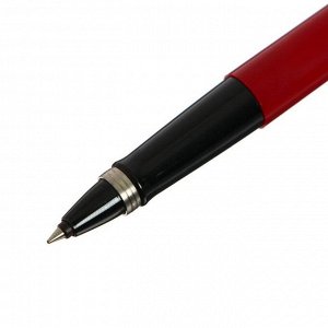 Ручка-роллер Parker Jotter Original T60 Red CT F, 0.5 мм, корпус из нержавеющей стали/пластиковый, чёрные чернила (R2096909)