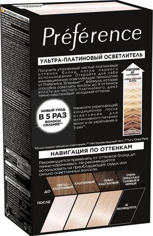 LOREAL Ультра-платиновый блонд осветление до 9 тонов