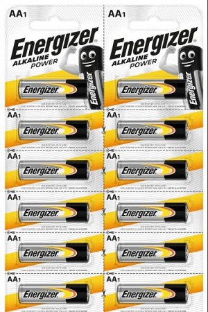 ENERGIZER батарейка Power АА BP12 (блистер)