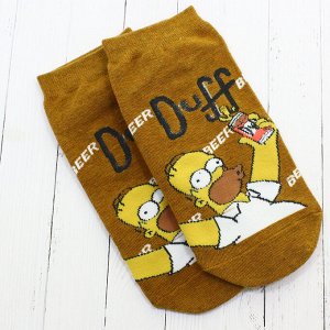 Короткие носки Р.33-38 "Симпсоны 2" Duff