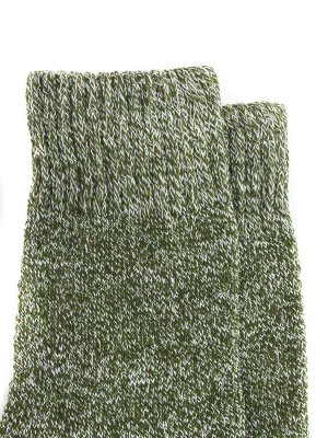 Носки р.40-45 "Крапушки" Утепленные Зеленые