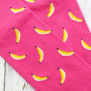 Носки р.35-40 "Mini food" Бананы