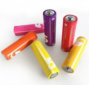 Батарейки щелочные пальчиковые, элементы питания Xiaomi АА, повышенная емкость,  Кейс 10 штук