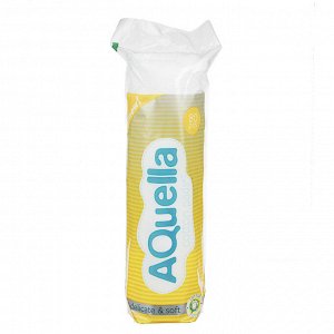Ватные диски AQUELLA, 80 шт