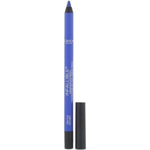 L'Oreal, Водостойкий карандаш для глаз Infallible Pro-Last, оттенок 960 «Кобальтовый синий», 1,2 г
