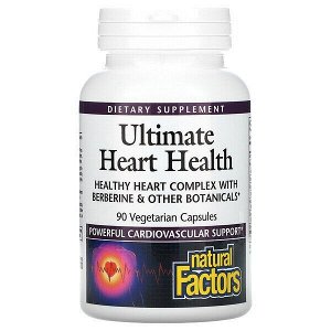NATURAL FACTORS Ultimate здоровое сердце, 90 капс.