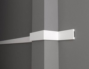 Молдинг/плинтус DD33 Decor-Dizayn из дюрополимера 65*15мм 2м 1/24