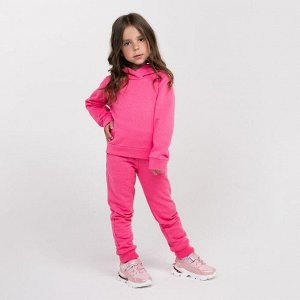 Спортивный костюм для девочки НАЧЁС, цвет тёмно-розовый