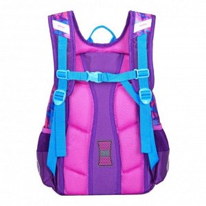 Рюкзак школьный, Across, 420, 39 х 29 х 17 см, эргономичная спинка, с брелоком