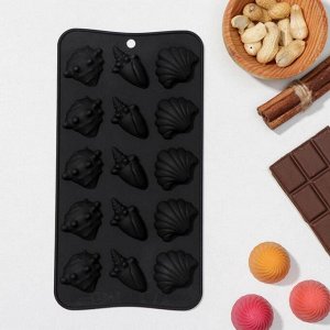Форма для шоколада «Шоколадные Ракушки», 20?10,5 см