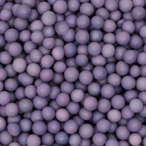 Рисовое драже «Шарики» перламутровые, фиолетовые, 5 мм, 50 г
