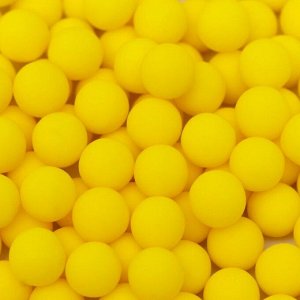 Кондитерская посыпка шарики 8 мм, жёлтые перламутровые, 50 г