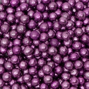 Рисовое драже «Шарики» фиолетовые, 5 мм, 50 г
