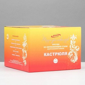 Кастрюля «Прима-Классика», 5 л, капсульное дно