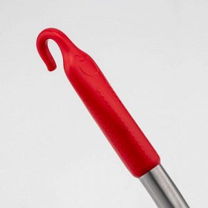 Ковш, 1 л, пластиковая ручка, цвет ручки МИКС