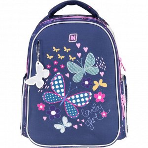 Рюкзак школьный Magtaller B-Cool, Butterflies, с наполнением, 410...