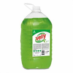 Средство для мытья посуды
 "Velly" light
 (зеленое яблоко)