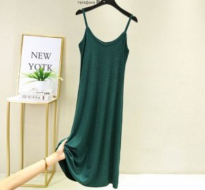 Платье, зеленый