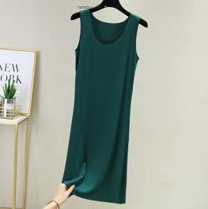 Платье, зеленый