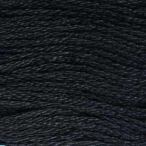 Нитки мулине, 8 ± 1 м, цвет чёрный №0420