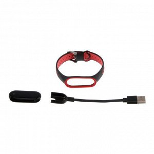Фитнес-браслет Smarterra Fitmaster TON, 0.96”, TFT, IP65, NFC, 90 мАч, чёрно-красный