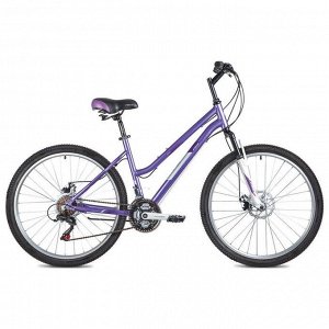 Велосипед 26" Foxx Bianka D, 2021, цвет фиолетовый, размер 17"
