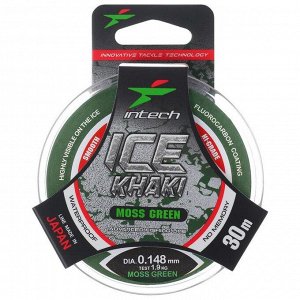 Леска Intech Ice Khaki moss green 0,148, 30 м