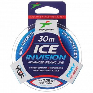 Леска Intech Invision Ice Line 0,08, 30 м
